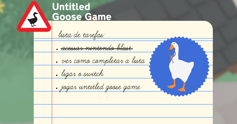 Untitled Goose Game (Switch): como completar a lista de tarefas extras -  Nintendo Blast